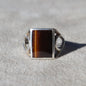Tiger’s Eye Signet Style Ring