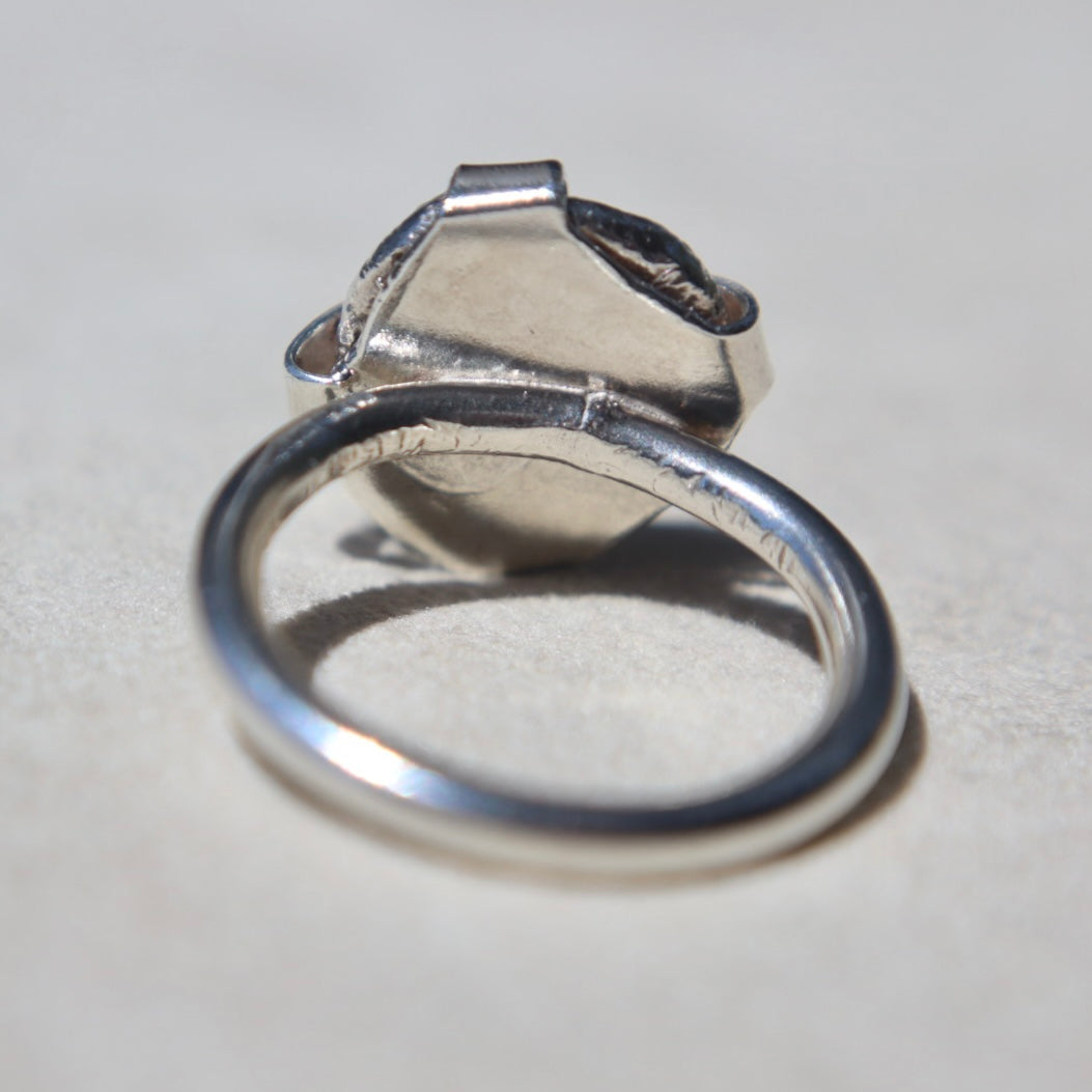 Handmade Sterling Silver Nugget Ring