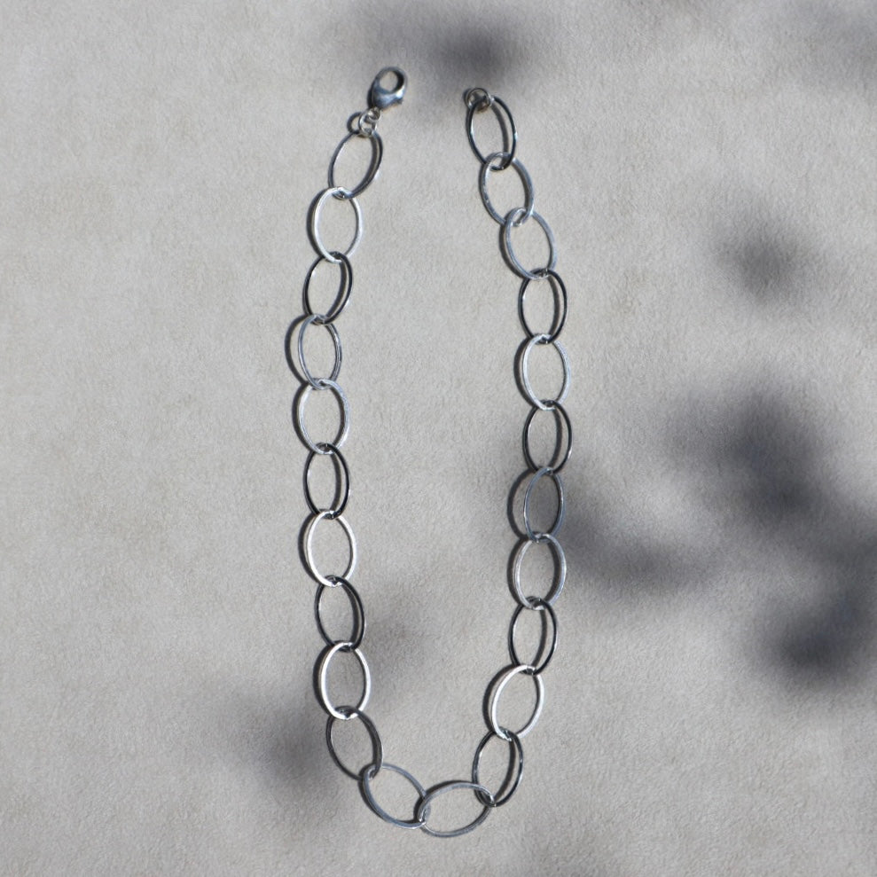 Large Oval Cable Chain Necklace