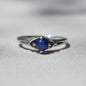 Art Deco Style Star Sapphire Ring