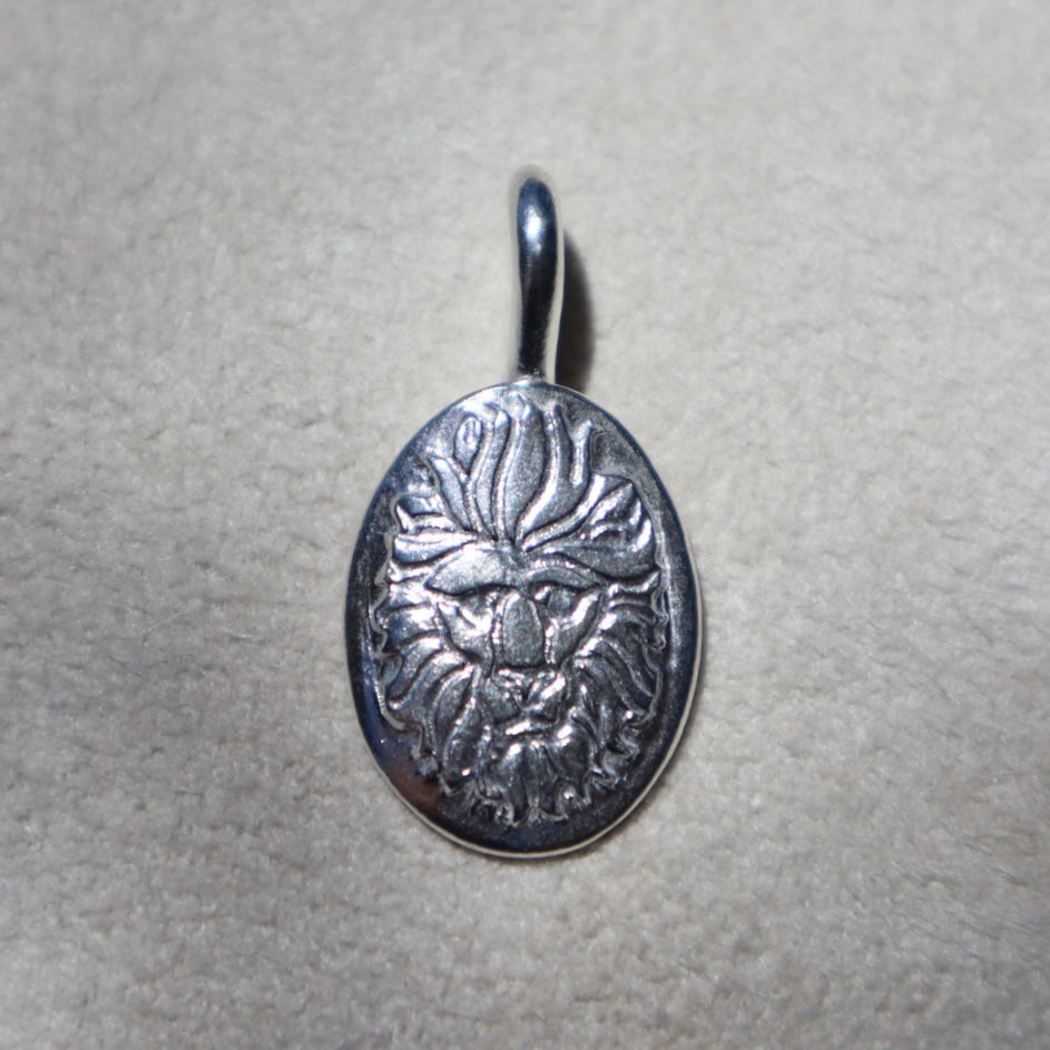 Sterling Silver Leo Pendant