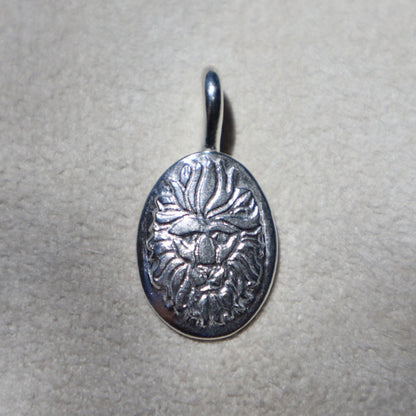 Sterling Silver Leo Pendant
