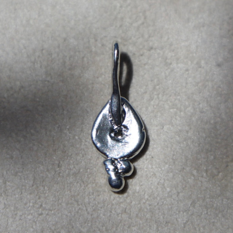 Handmade Freeform Heat Treated Peridot Pendant