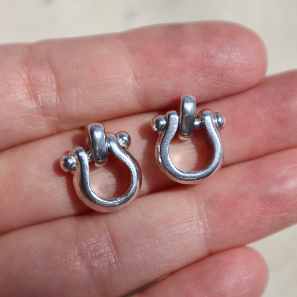 Horse Bit Post Earrings