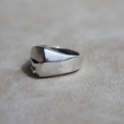 Chunky Modern Assymetrical X Ring