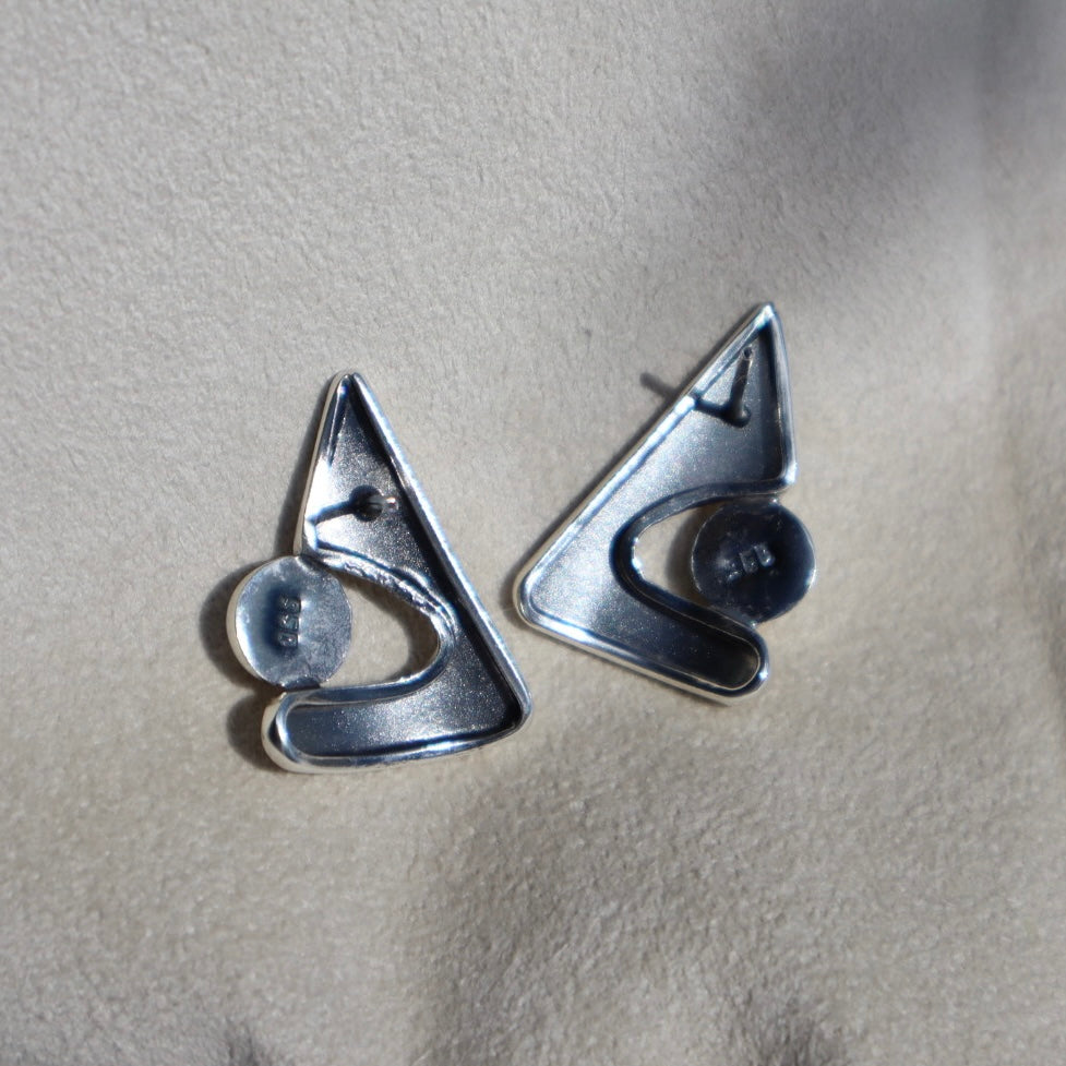Geometric Modernist Earrings