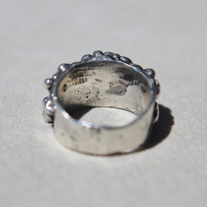 Brutalist Bubble Ring