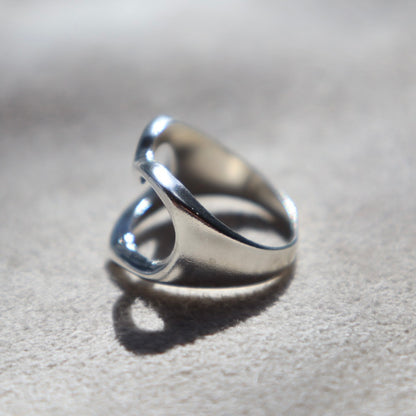 Handmade Silver Heart Ring