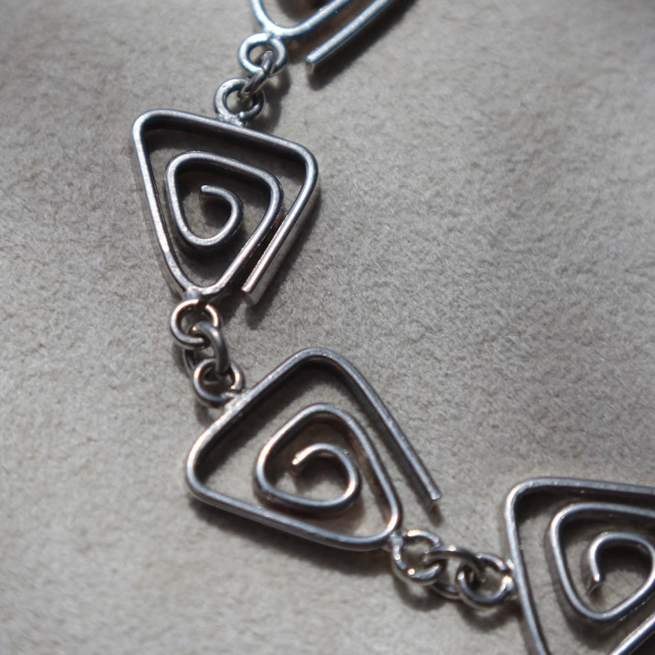 Modernist Spiral Bracelet