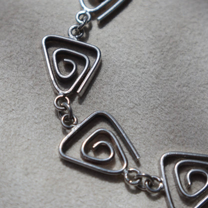 Modernist Spiral Bracelet