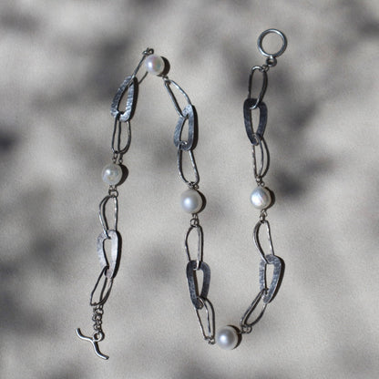 Artisan Sterling Pearl Necklace