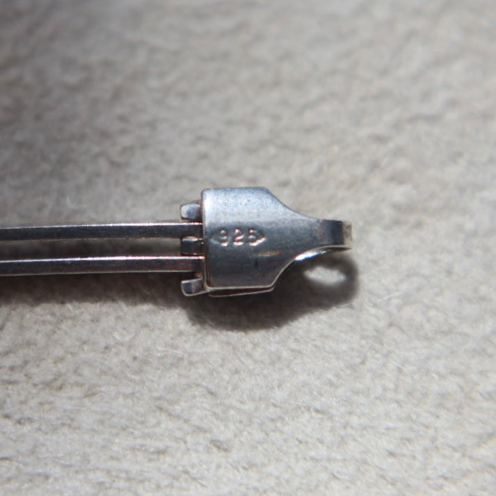 Sterling Silver Minimalist Bar Link Bracelet