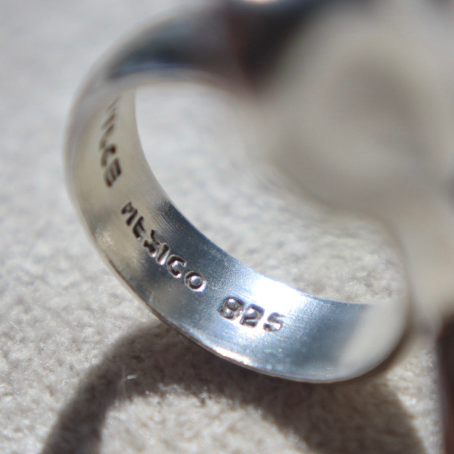 Taxco Sterling Silver Bow Ring