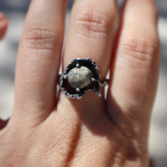 Nested Hard Stone Ring