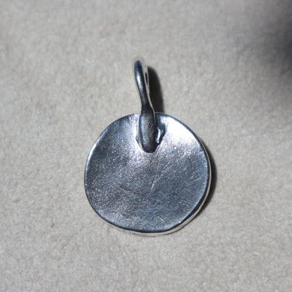 Handmade Sterling Silver Gemini Pendant