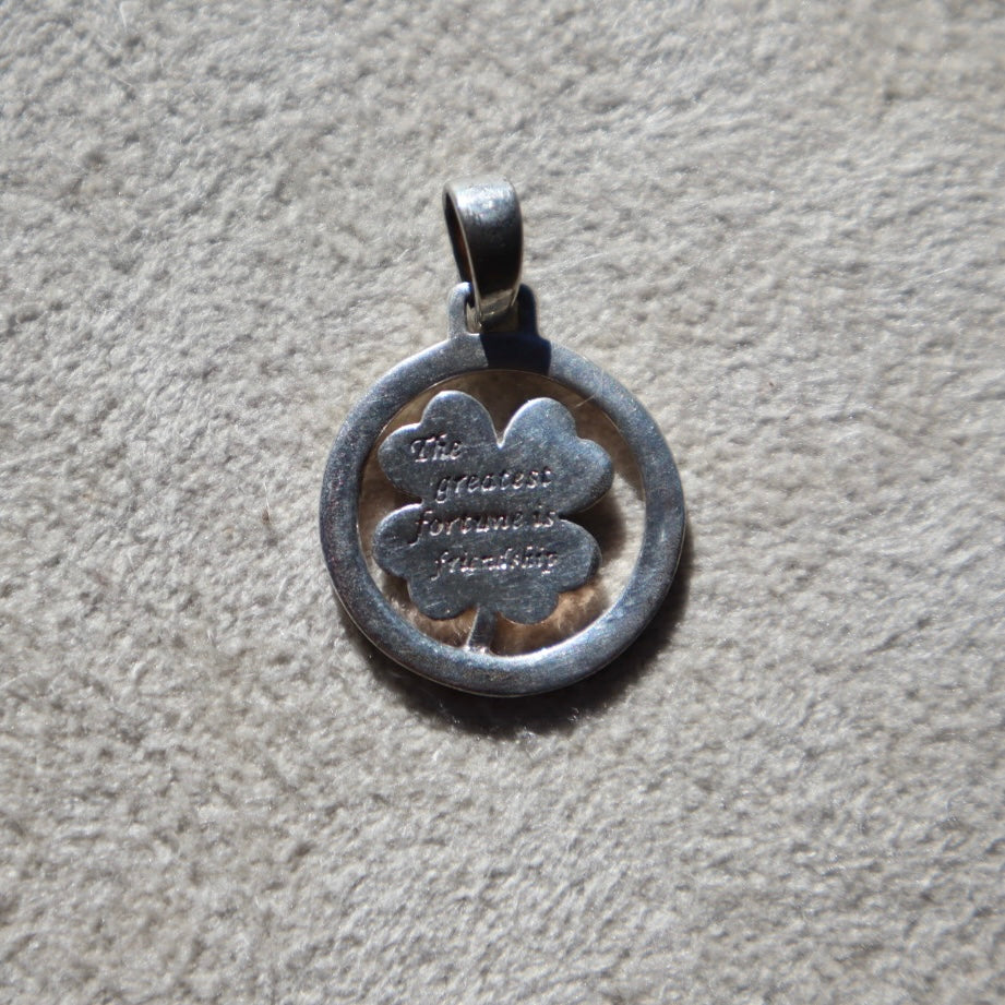 Four Leaf Clover Good Luck Charm