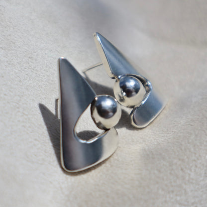 Geometric Modernist Earrings