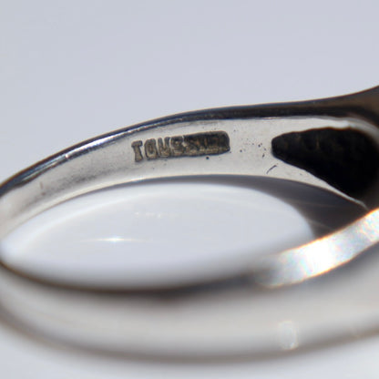 Sterling Algae Signet