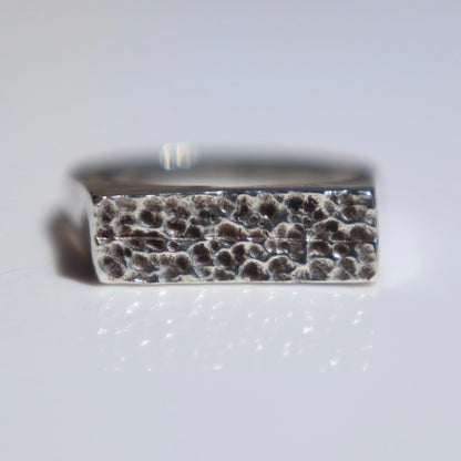 Hammered Signet Ring
