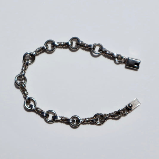 Sterling Twisted Infinitity Bracelet