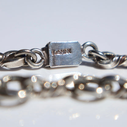 Sterling Twisted Infinitity Bracelet