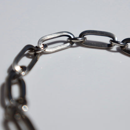 Oval Cable Chain Toggle Bracelet