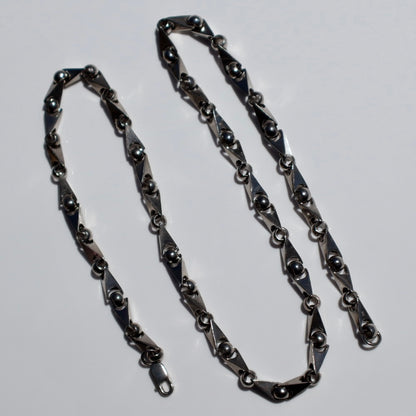 Geometric Chain Necklace