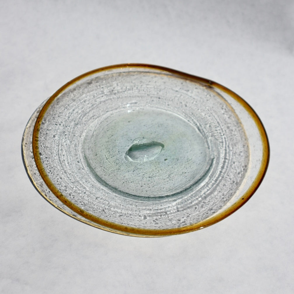 Hand Blown Glass Plates