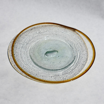 Hand Blown Glass Plates