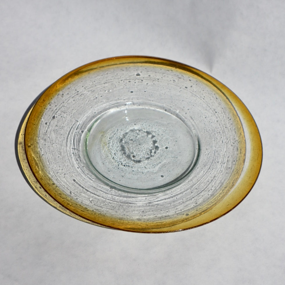 Hand Blown Glass Plates