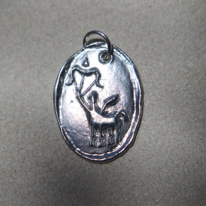 Sterling Silver Sagittarius Pendanat