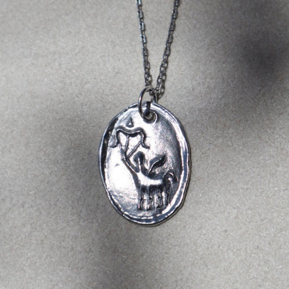 Sterling Silver Sagittarius Pendanat