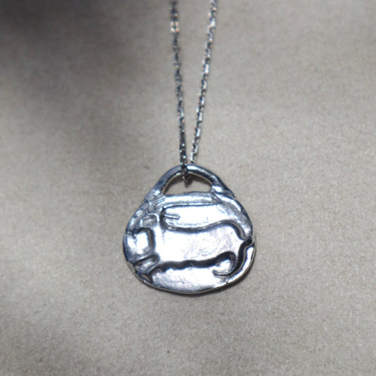 Sterling Silver Capricorn Pendant