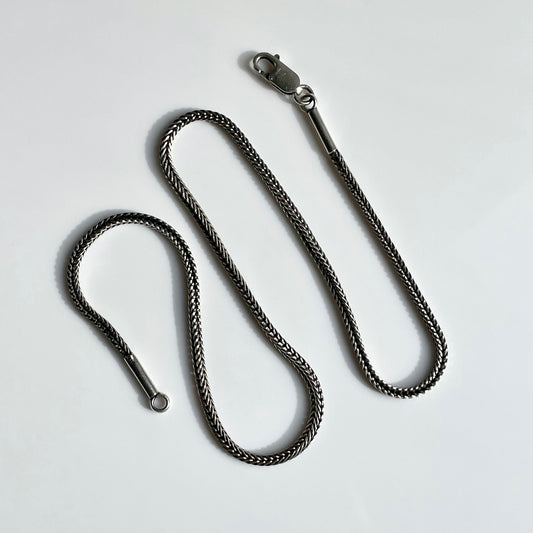 Sterling Silver Wheat Chain